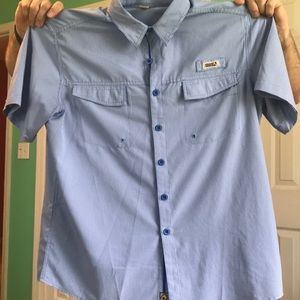Lightweight shirt sleeve fishing shirt